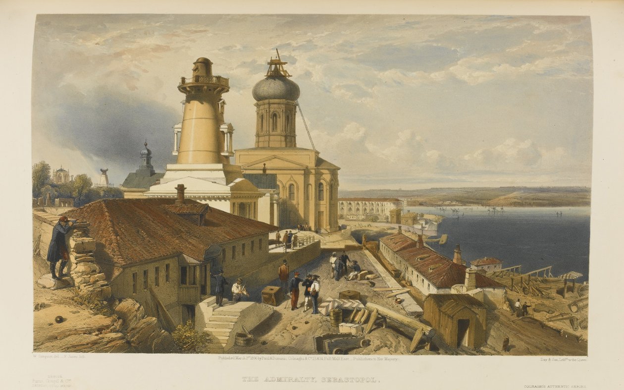 Admiralitetet, Sevastopol af William Crimea Simpson