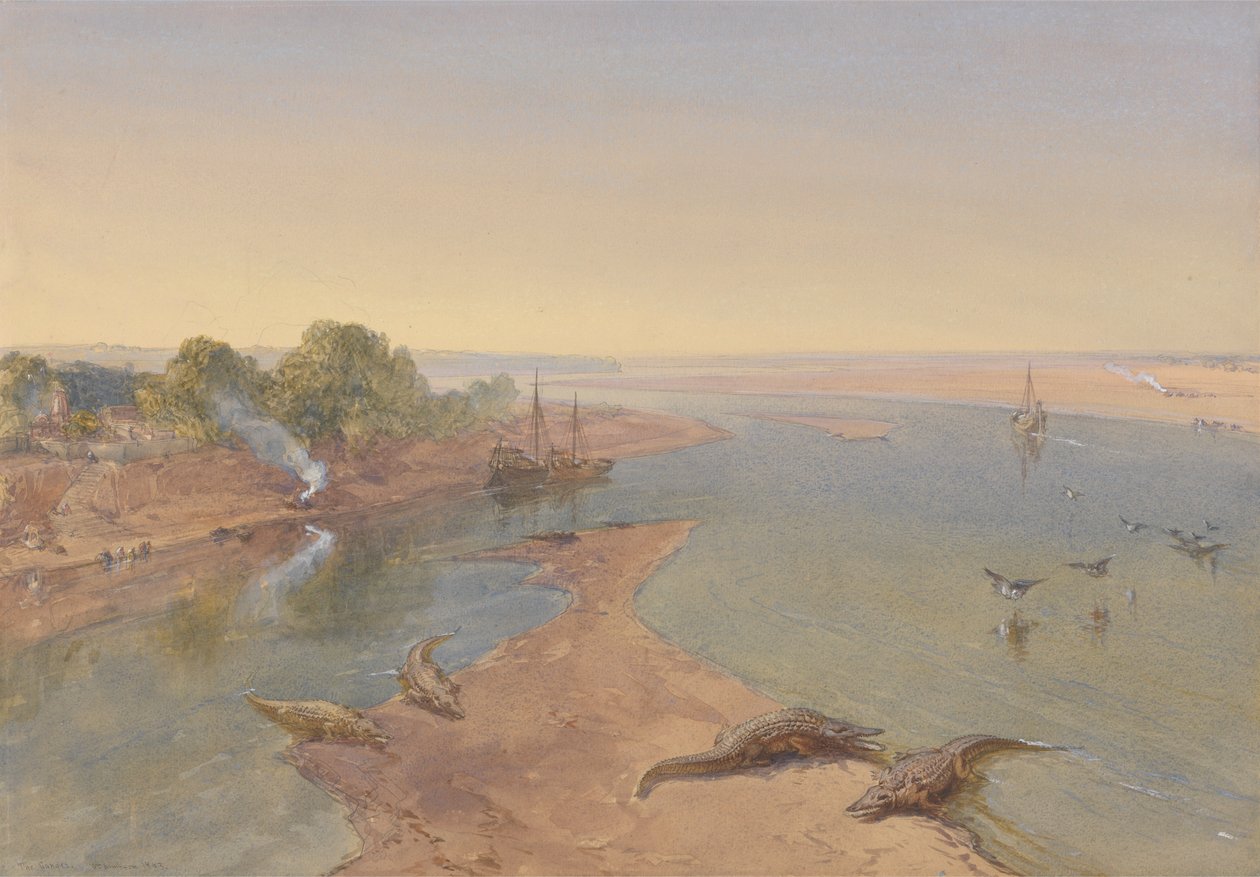Ganges af William Simpson
