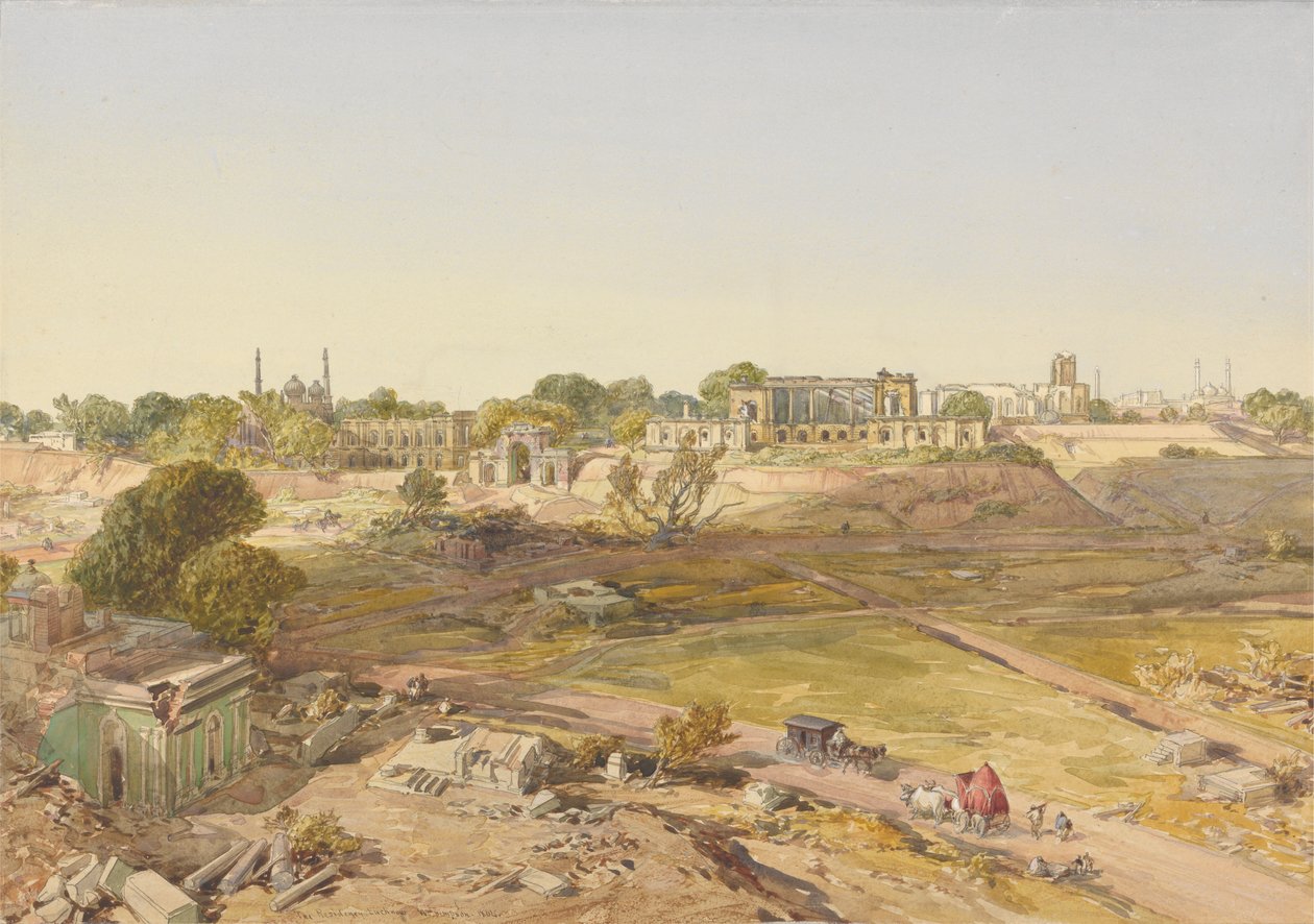 Residency, Lucknow af William Simpson