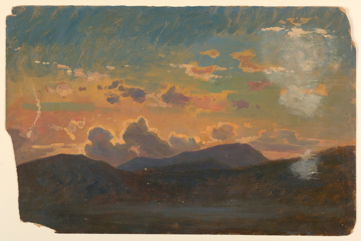 Undersøgelse af skyer af William Stanley Haseltine