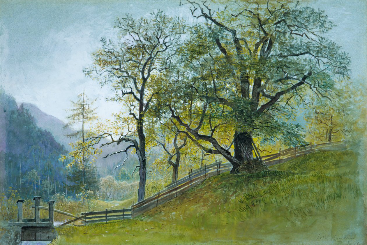 Vahrn i Tyrol nær Brixen. af William Stanley Haseltine