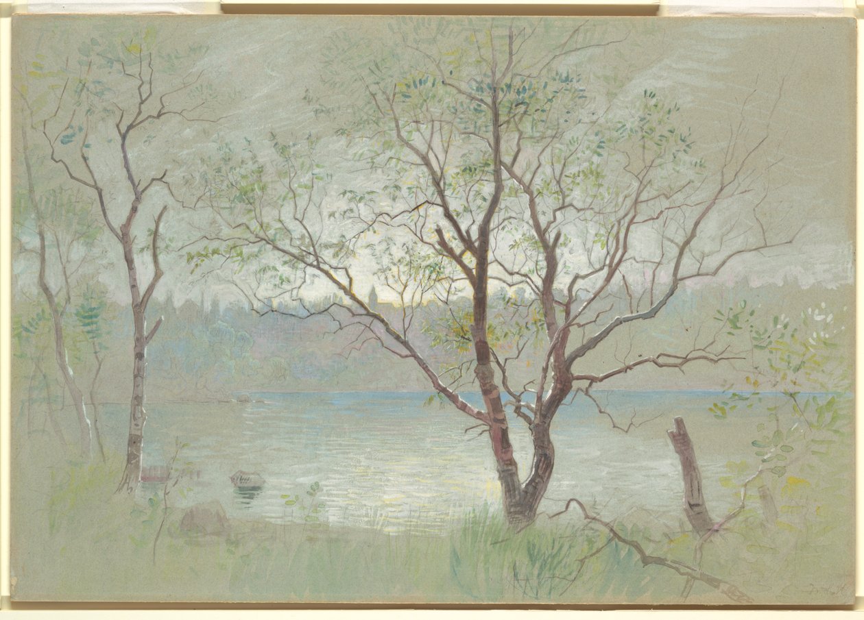 Oversøisk, Traunstein, Bayern af William Stanley Haseltine