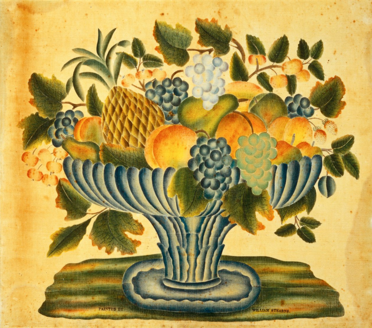 Skål med frugt, ca. 18301840. af William Stearns
