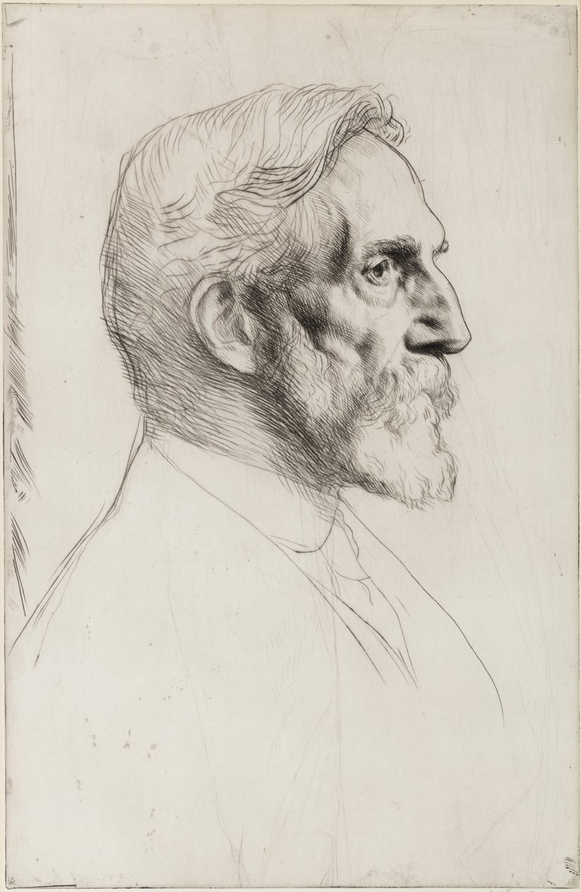 Portræt af Philip Norman af William Strang