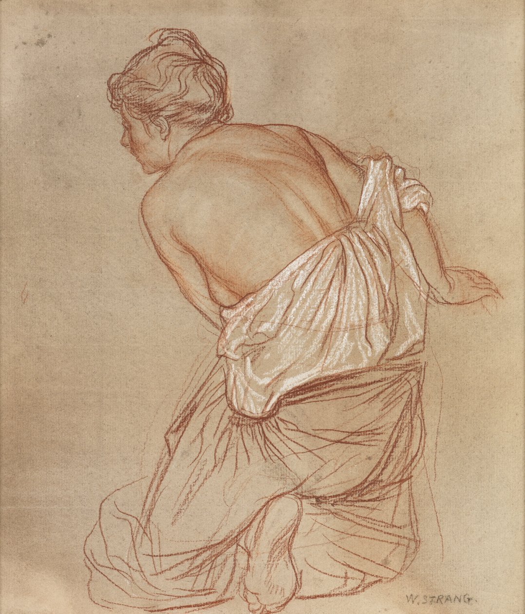 Studie til en radering: Musik af William Strang