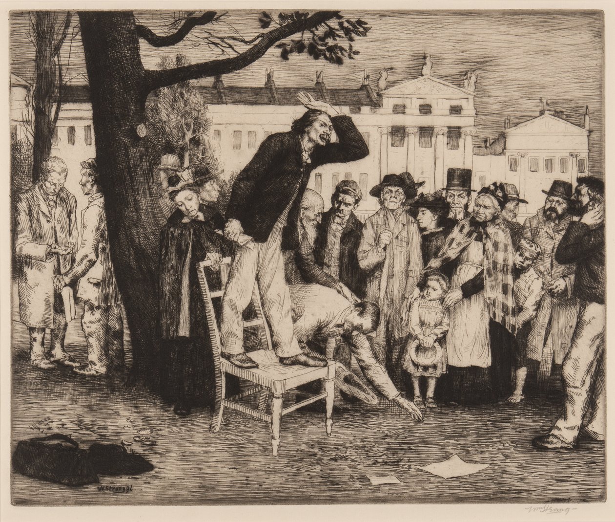 Socialisterne, 1892 af William Strang