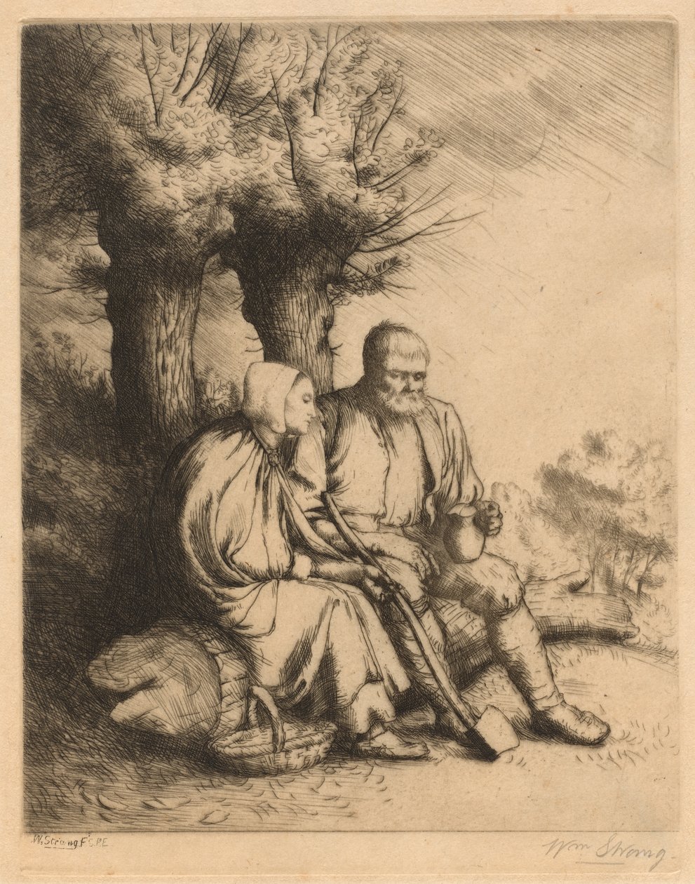 Skovmanden af William Strang