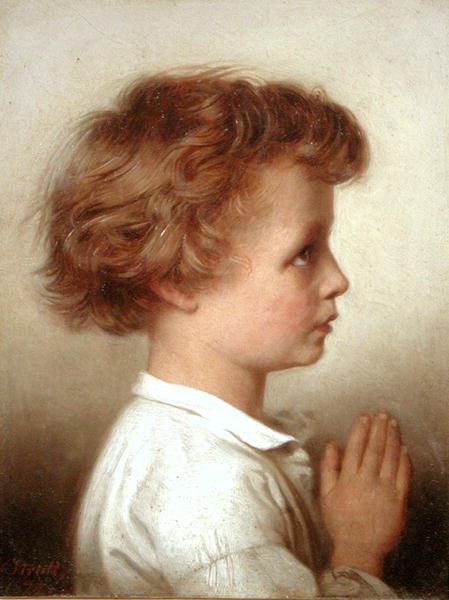 Ved Bøn af William Strutt
