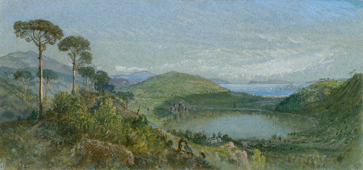 Avernus, ca. 1867-70. af William Trost Richards