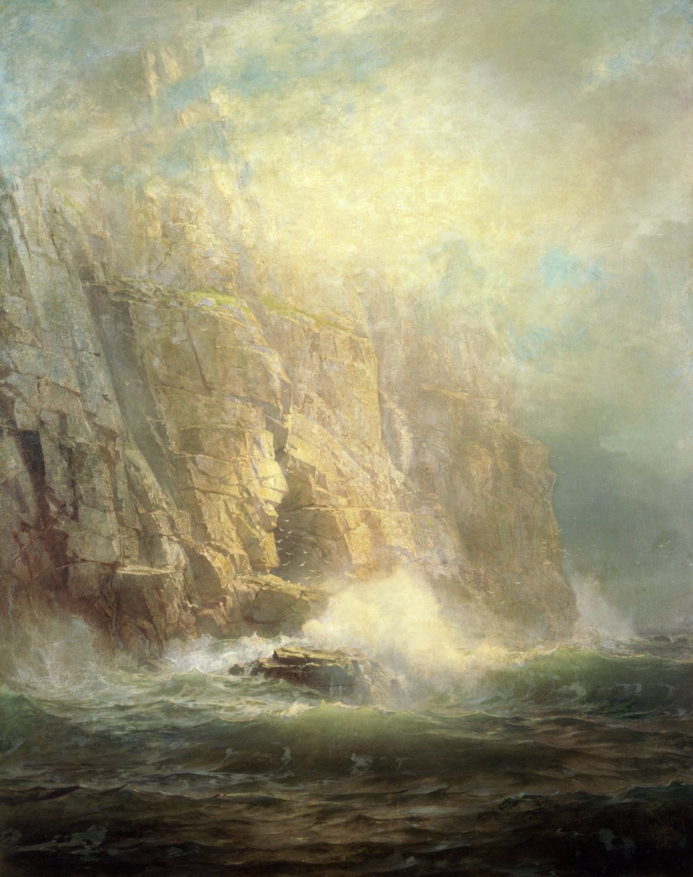 Lands End, Cornwall af William Trost Richards
