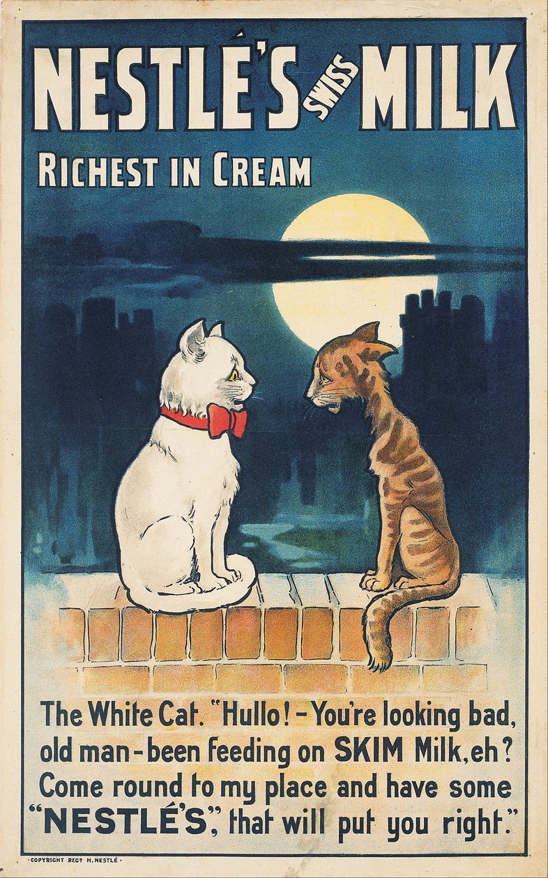 Nestlés schweiziske mælk af William True