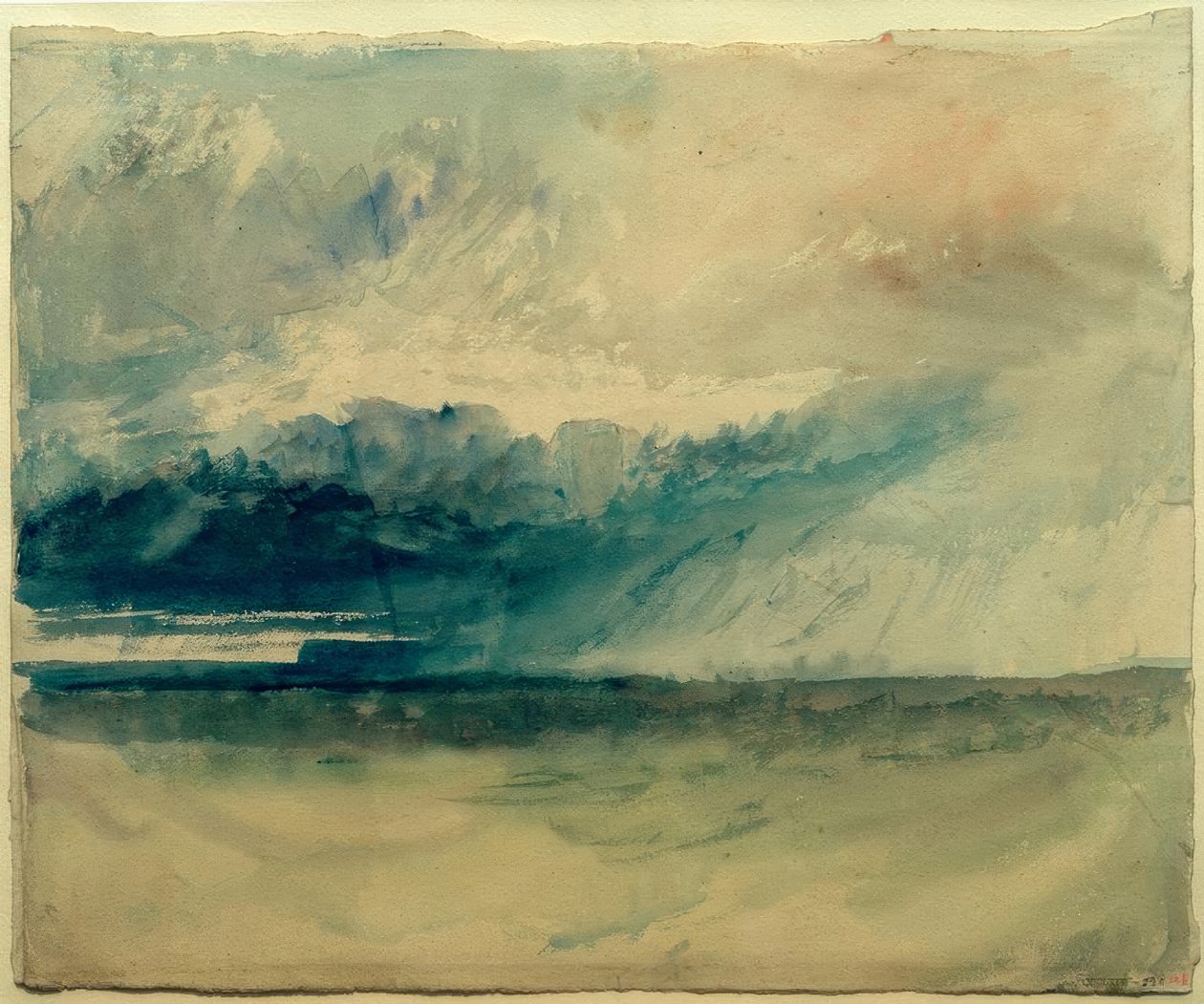 Klipper fra havet af Joseph Mallord William Turner
