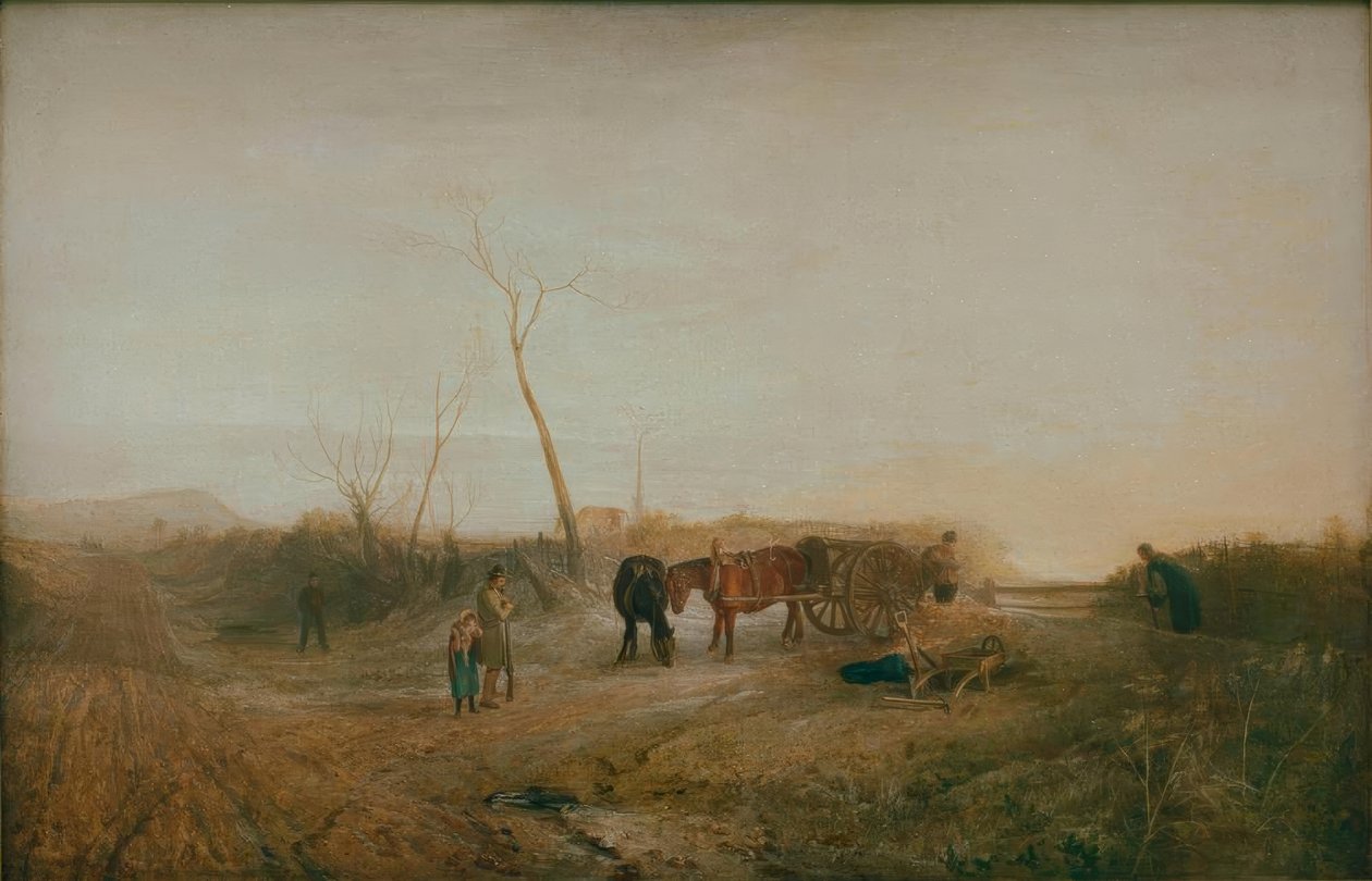 Frost morgen af Joseph Mallord William Turner