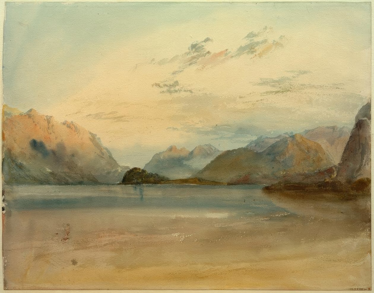 Ved Comosøen af Joseph Mallord William Turner