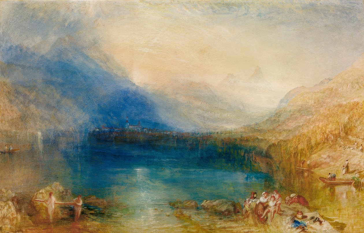 Zugsøen: tidlig morgen af Joseph Mallord William Turner