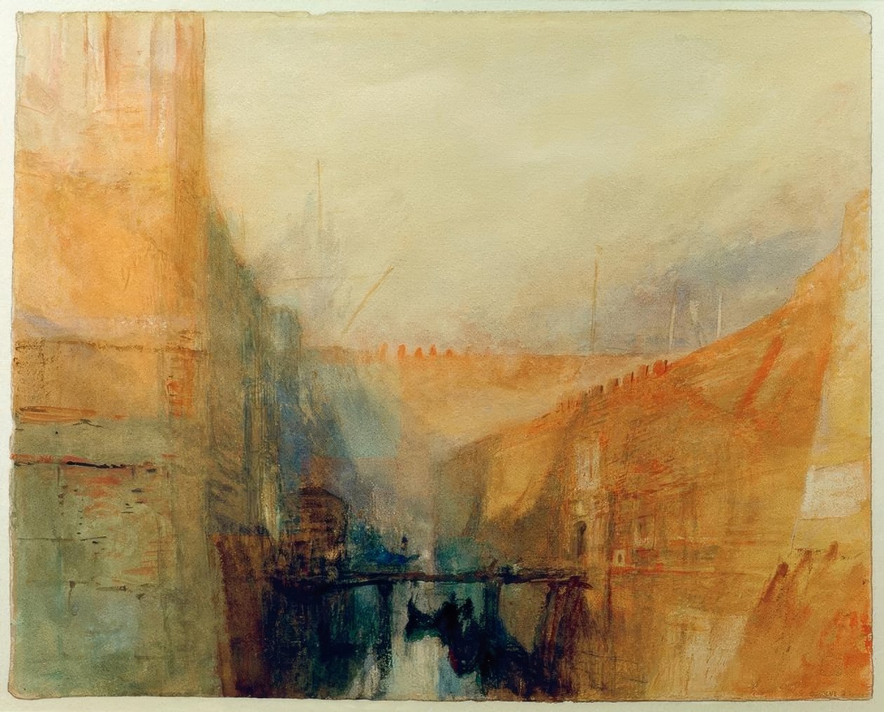 Venedig: Arsenal af Joseph Mallord William Turner