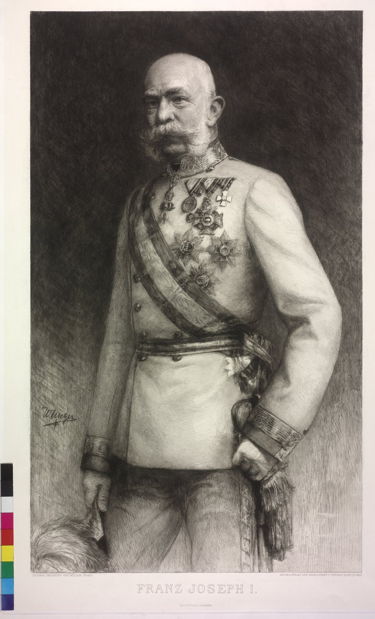 Kejser af Østrig Franz Joseph I af William Unger