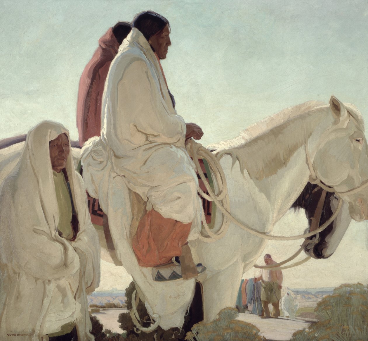 Fiesta-dag af William Victor Higgins