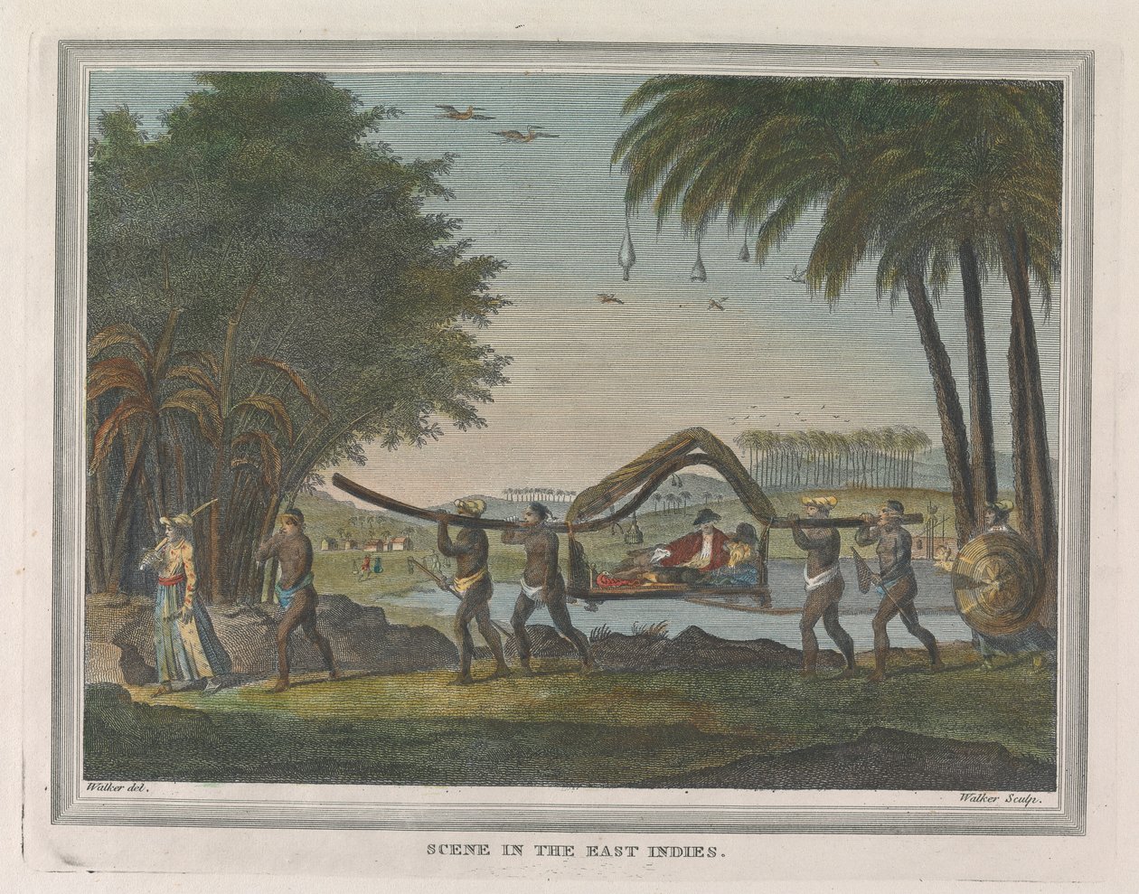 Scene i Østindien af William Walker