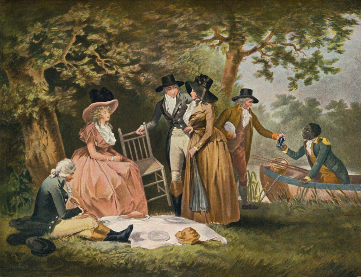 Anglers Repas, 1789, 1902 af William Ward