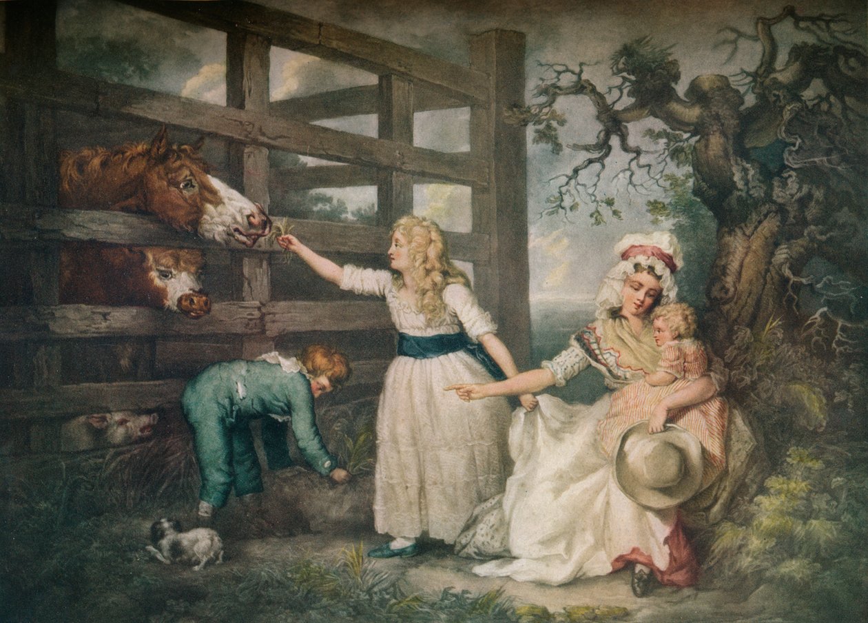 Medfølende børn, c1793, 1916 af William Ward