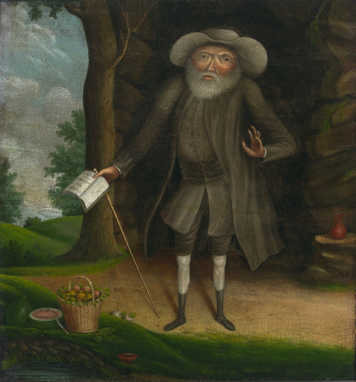 Benjamin Lay, ca. 1750-1758. af William Williams