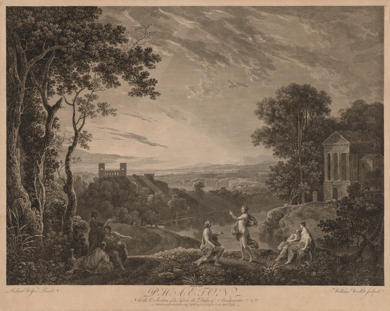 Phaeton af William Woollett