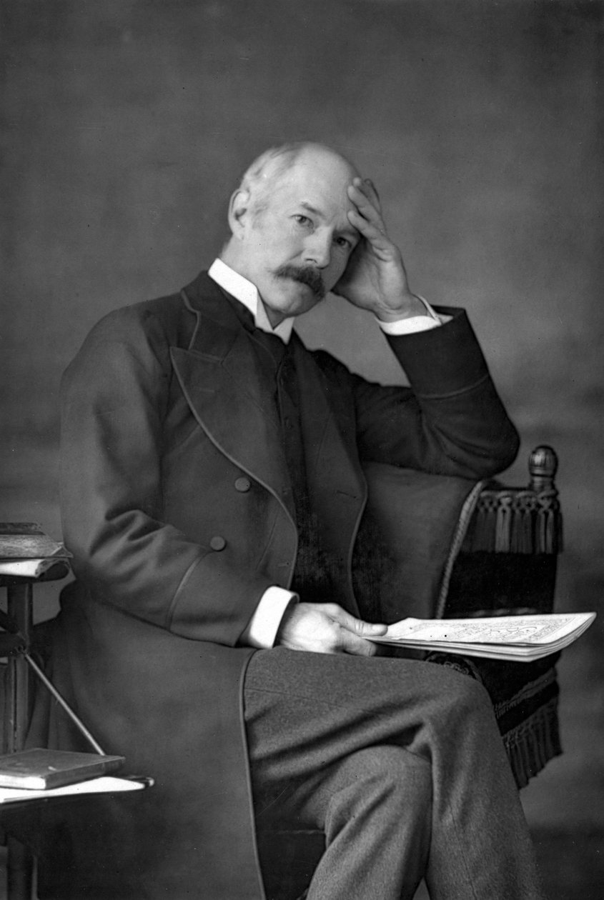 Oberst JF Maurice, 1890. af William and Daniel Downey