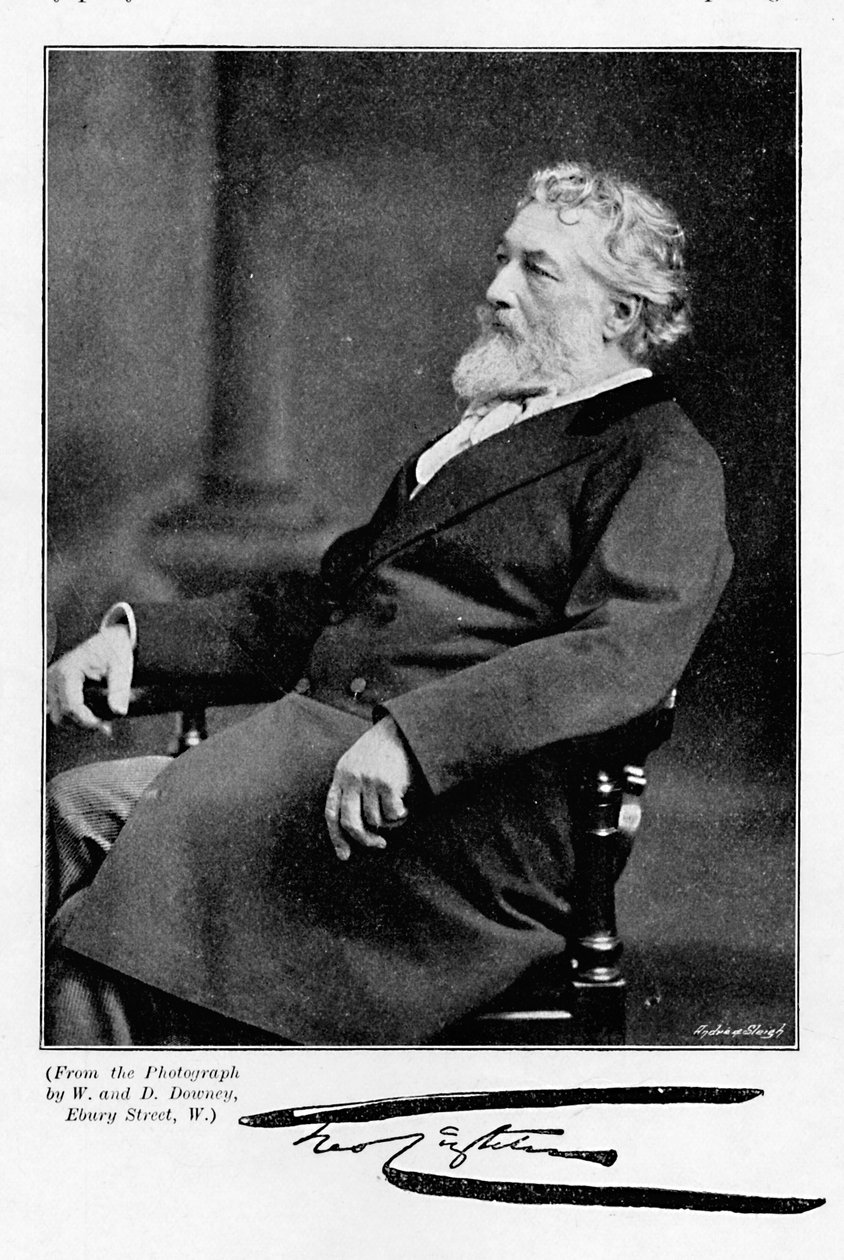 Lord Leighton, c1890, 1896. af William and Daniel Downey