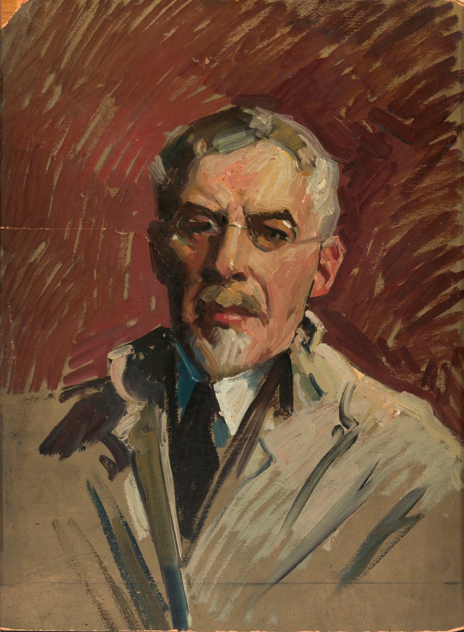 Selvportræt, ca. 1925. af William de Leftwich Dodge
