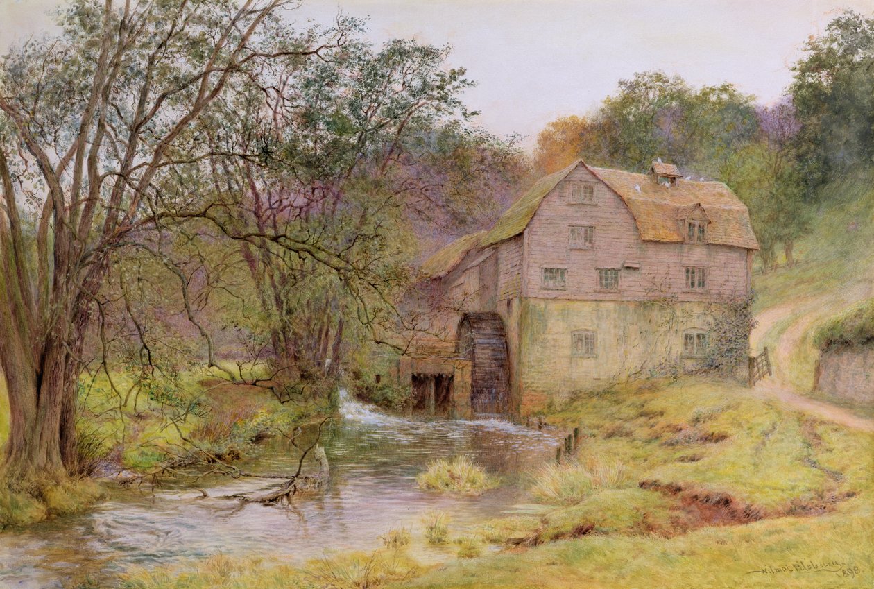 The Never Failing Brook, The Busy Stream, 1898 af Wilmot Pilsbury