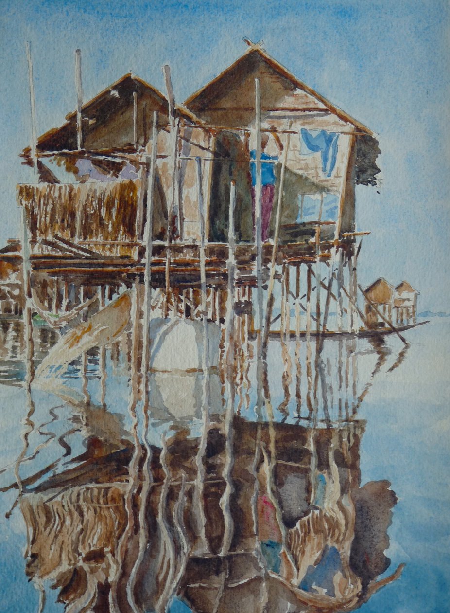 906 Pauk Pa Village (3) af Wilson Clive
