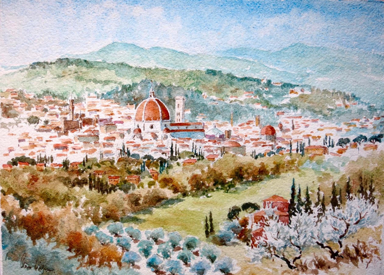 954 Fjeder, fra S. Domenico di Fiesole af Wilson Clive