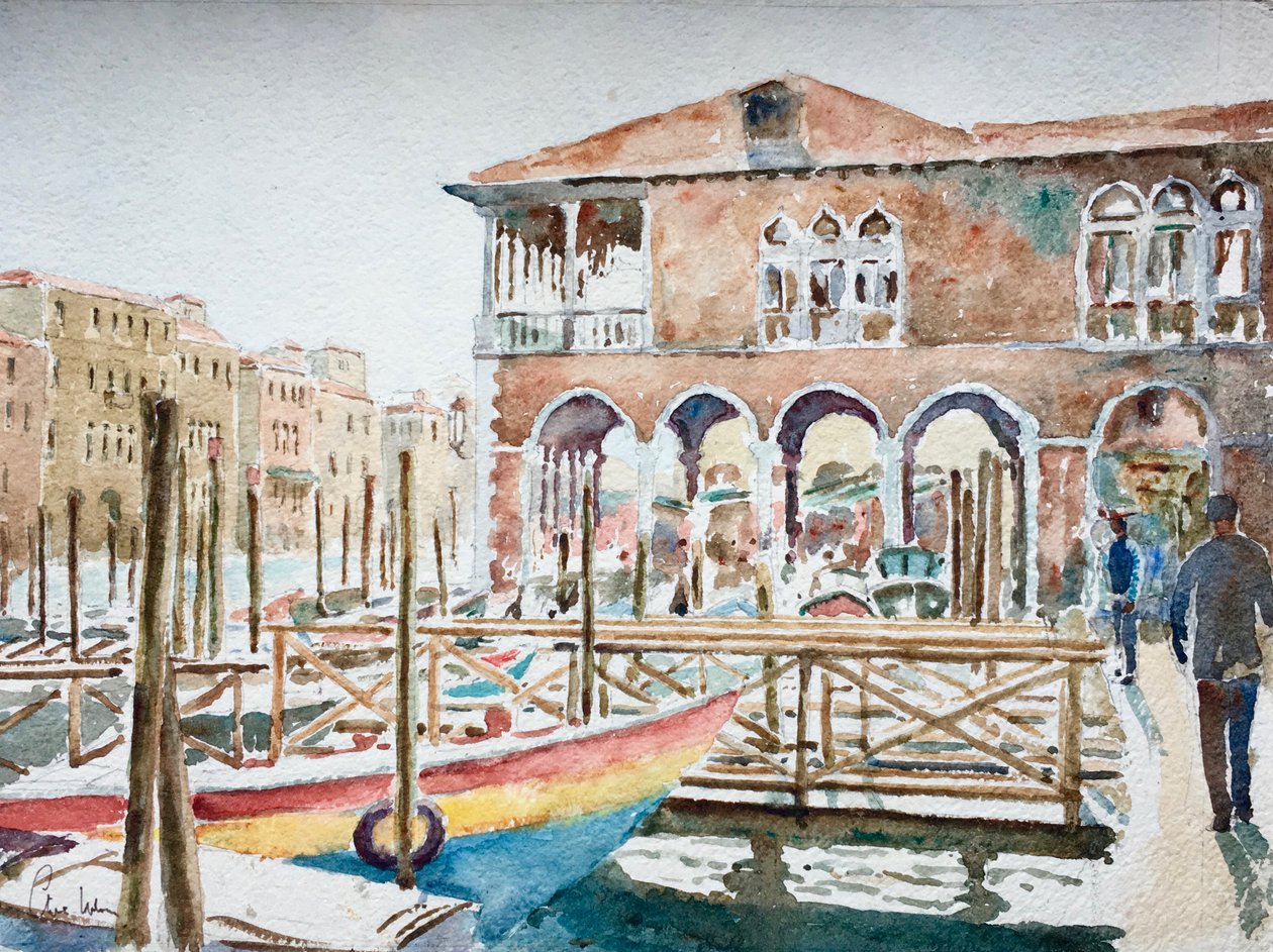 996 Pescheria, Venedig af Wilson Clive