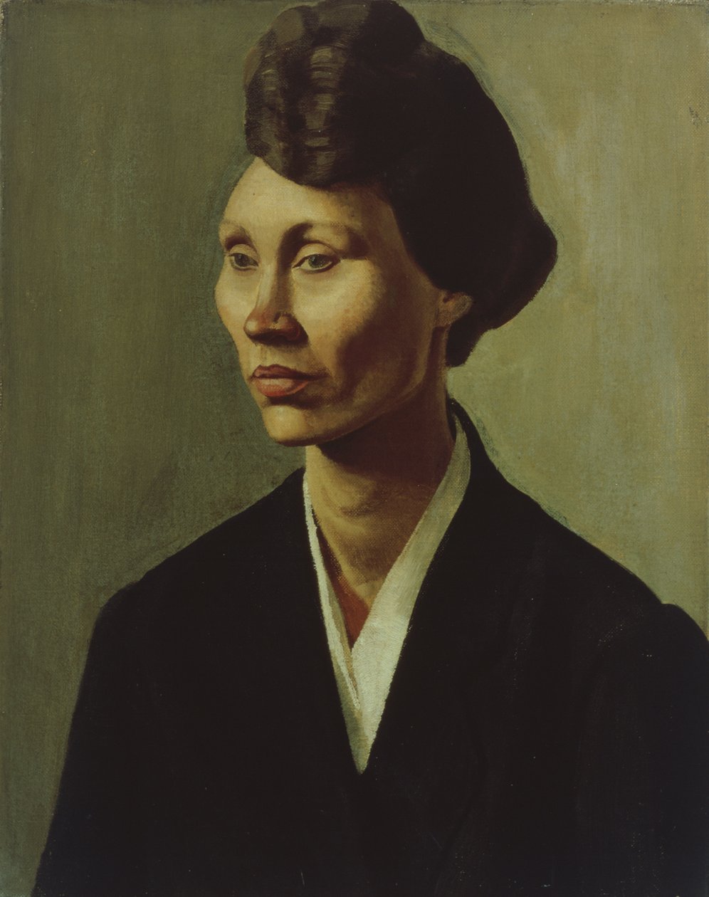 Portræt af en ung kvinde af Winifred Knights