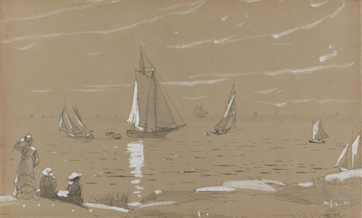 Sejlbåde af Winslow Homer