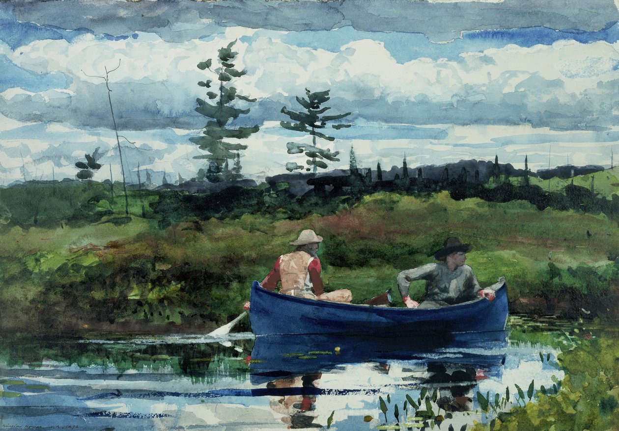 Den blå båd af Winslow Homer