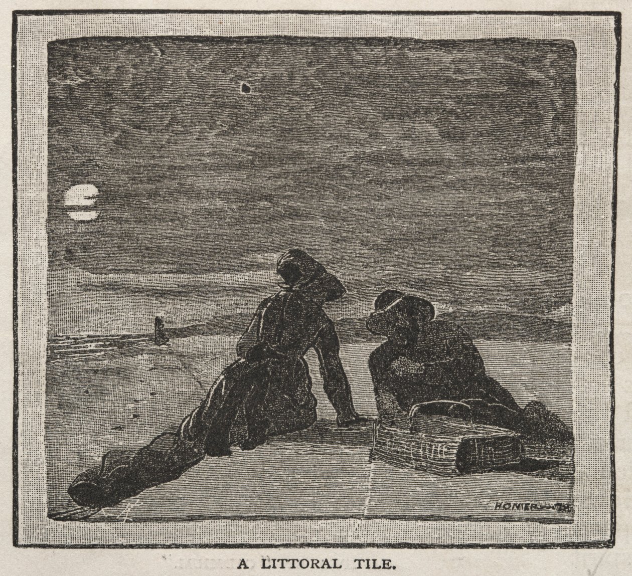 Et Littoral Life, 1879. af Winslow Homer