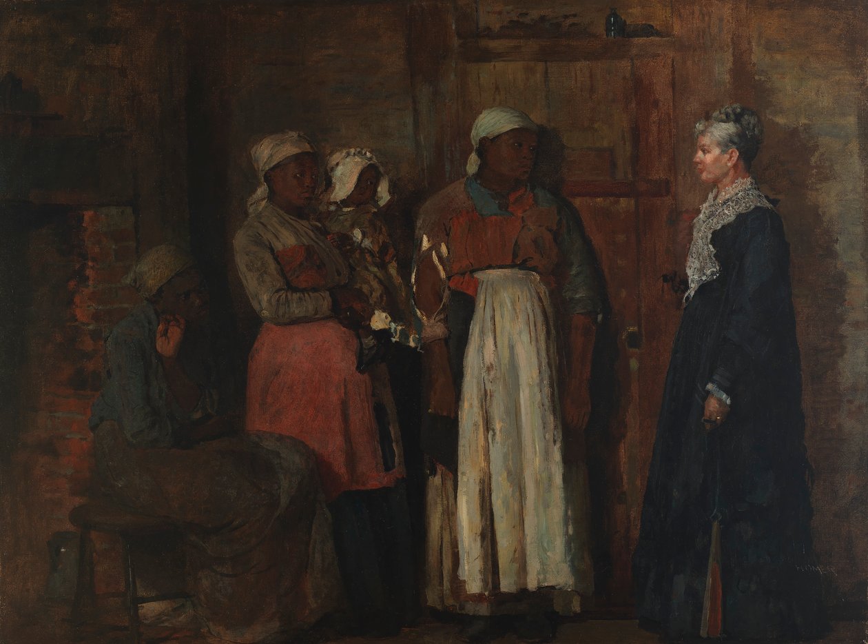 Et besøg af den gamle elskerinde, 1876. af Winslow Homer