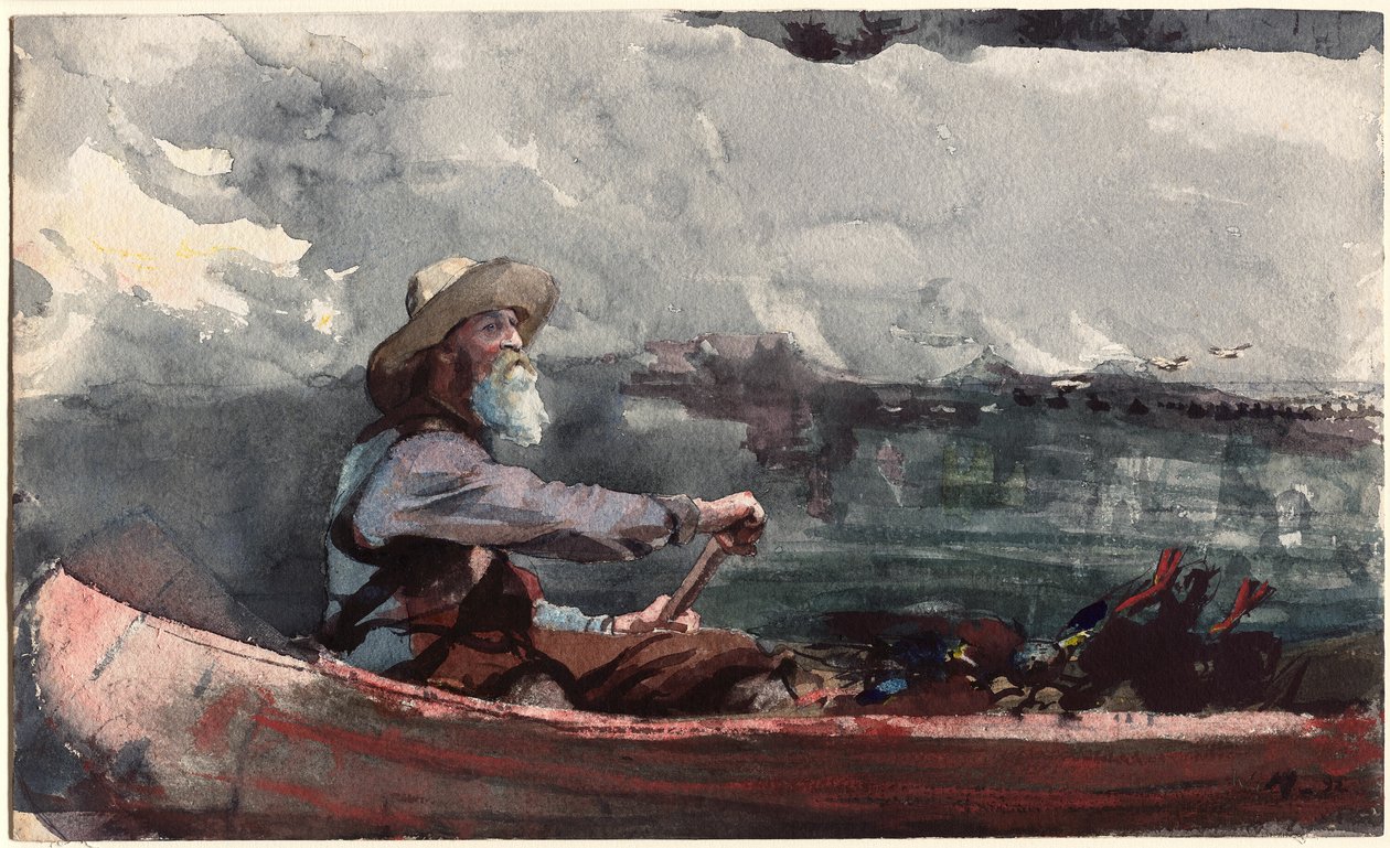 Guide til Adirondacks af Winslow Homer