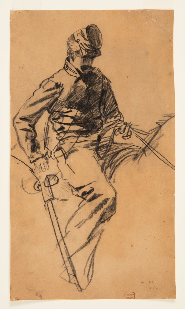 Kavaleri soldat af Winslow Homer
