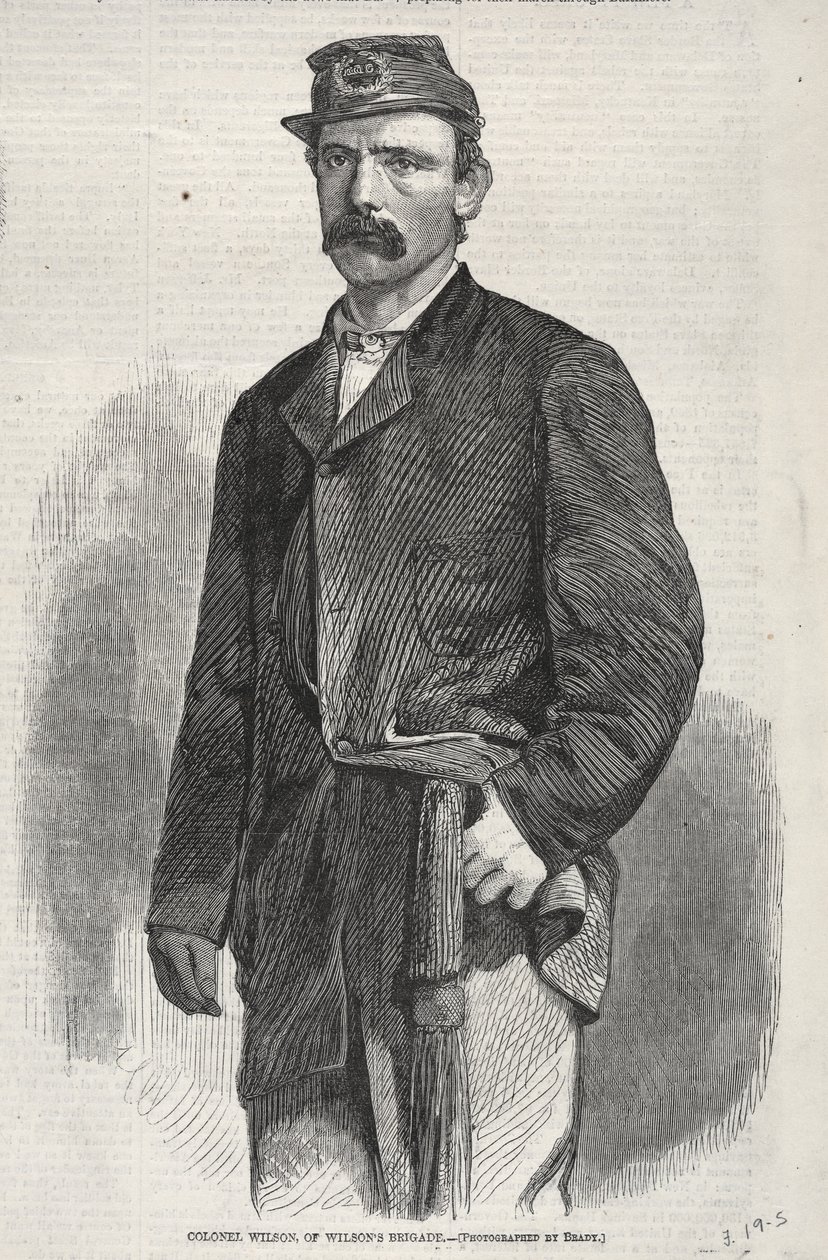 Oberst Wilson, fra Wilsons Brigade, 1861. af Winslow Homer