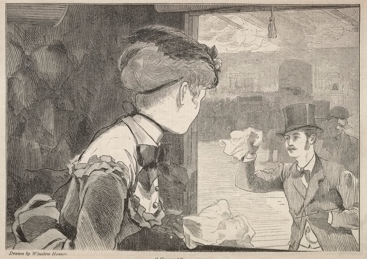 Kom!, 1869. af Winslow Homer