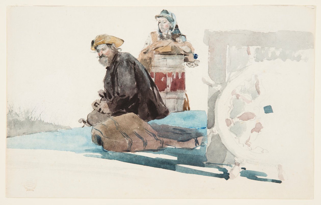 Dækspassagerer af Winslow Homer