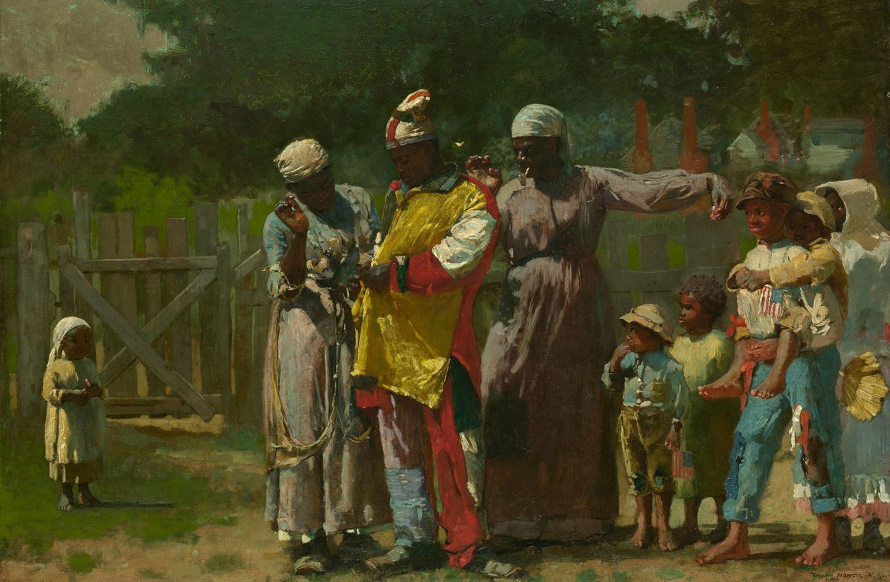 Påklædning til karnevallet af Winslow Homer