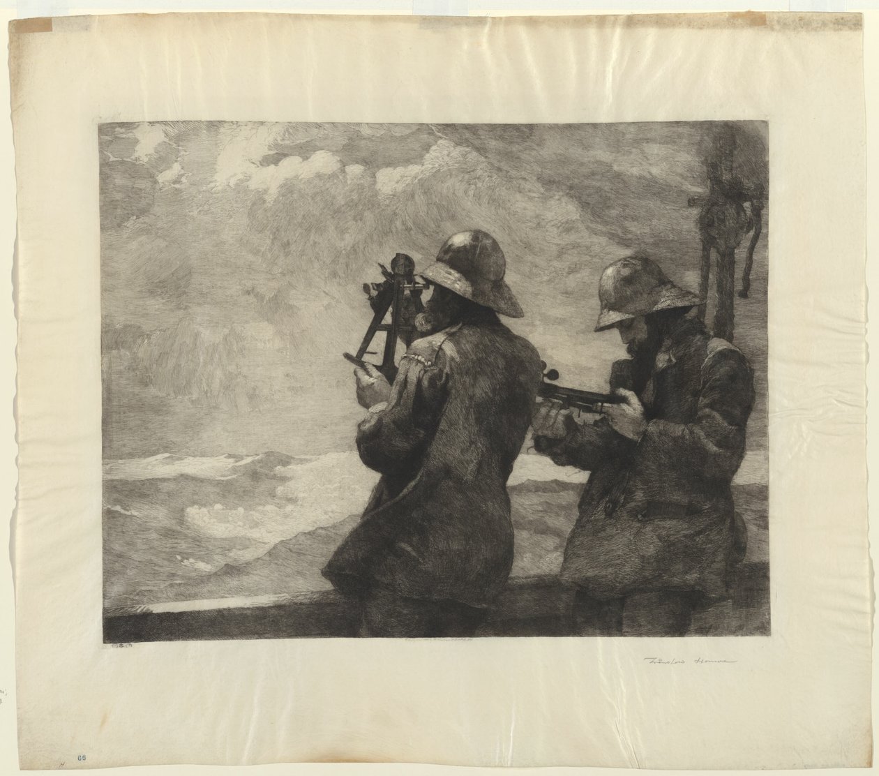 Otte Klokker af Winslow Homer