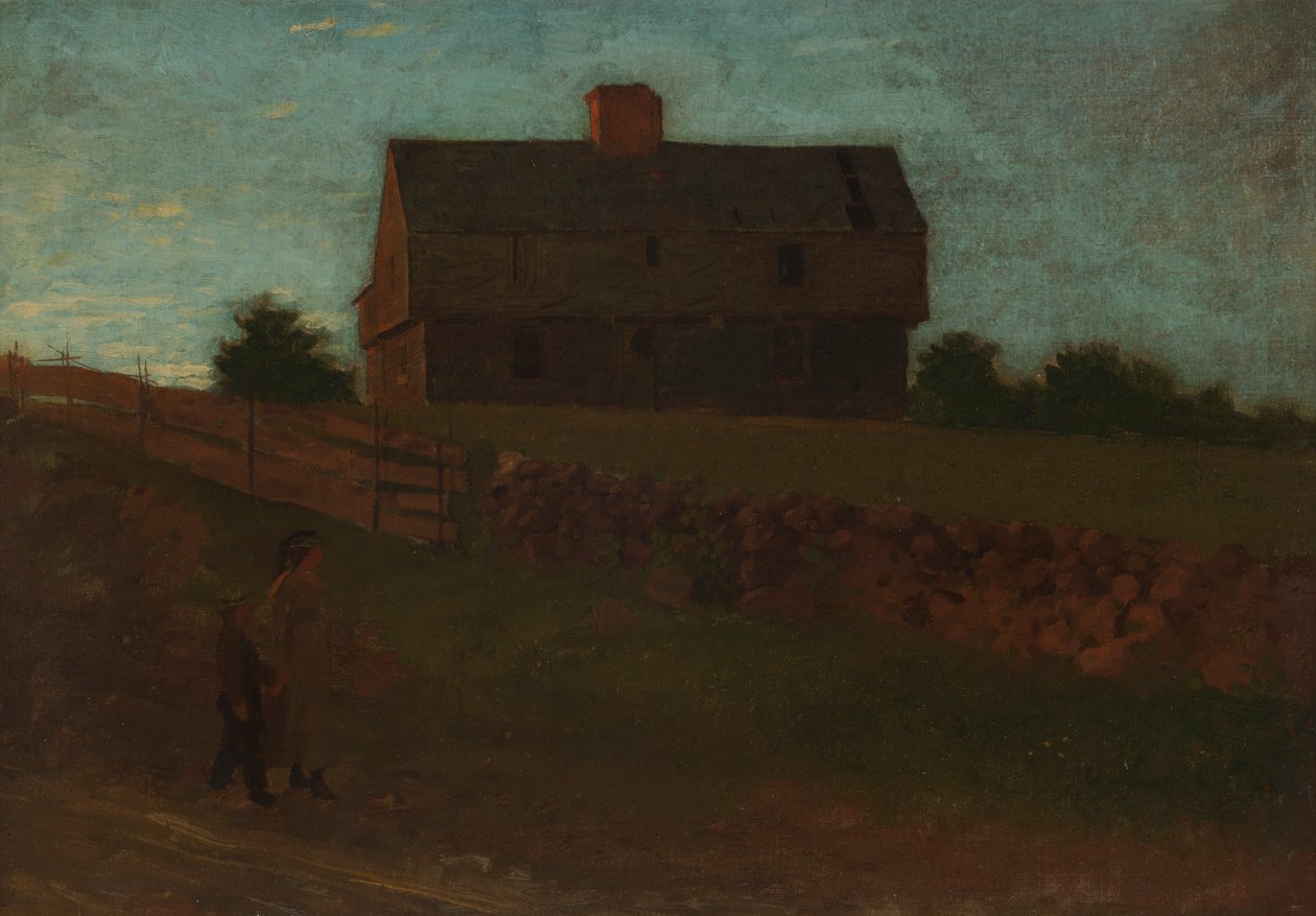 Garrison House, York, Maine, 1875. af Winslow Homer