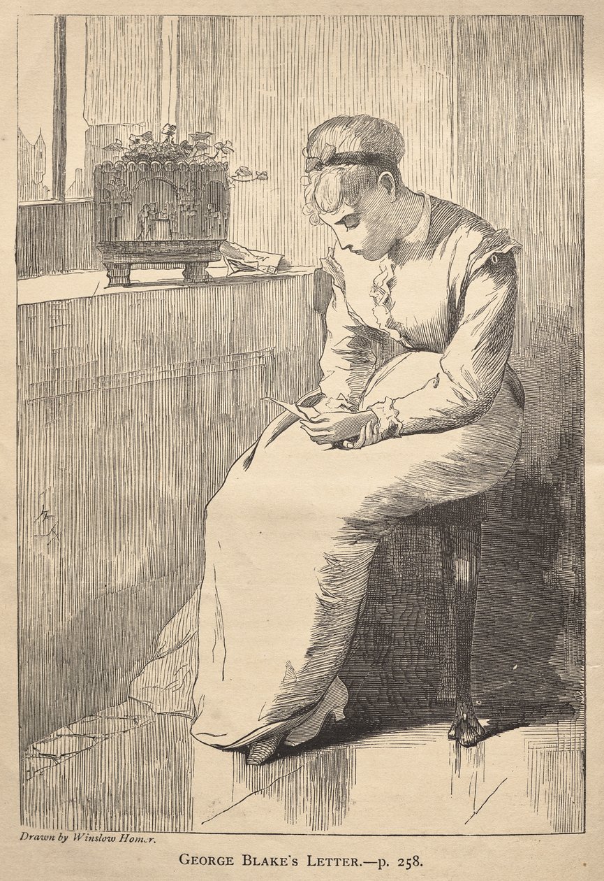 George Blakes brev af Winslow Homer