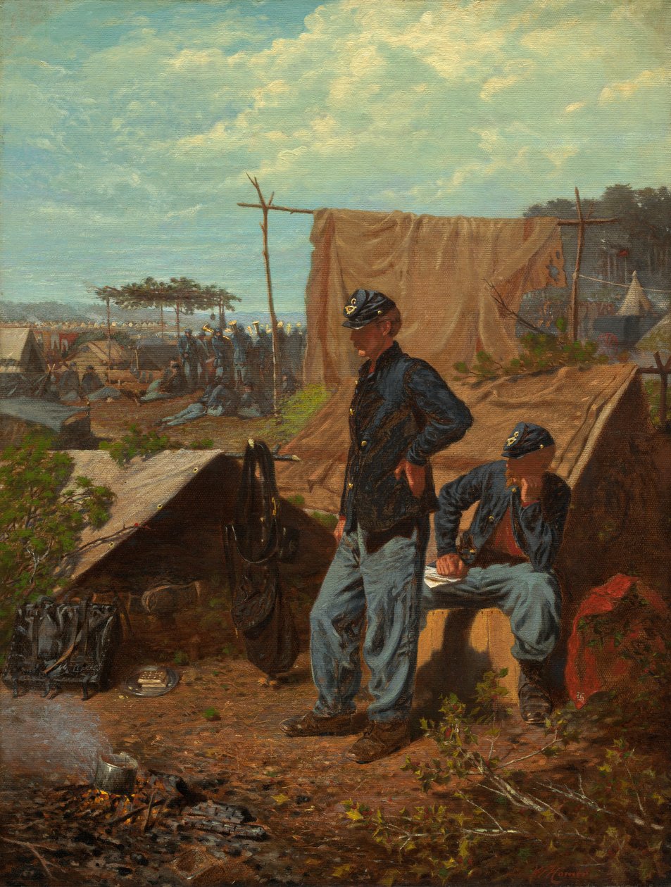 Hjem kære hjem af Winslow Homer