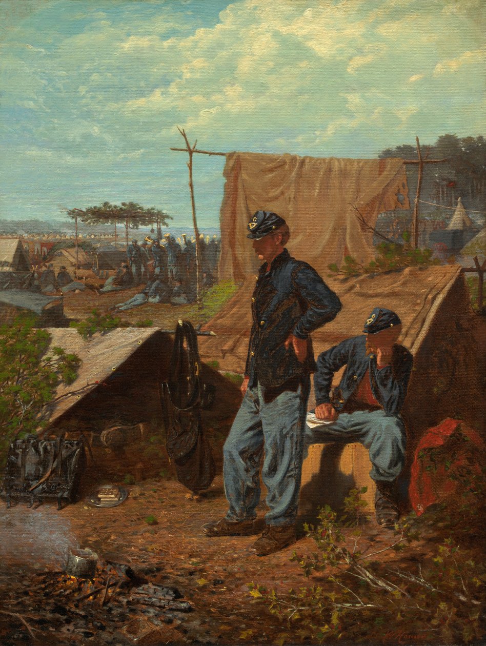 Home, Sweet Home, ca. 1863. af Winslow Homer
